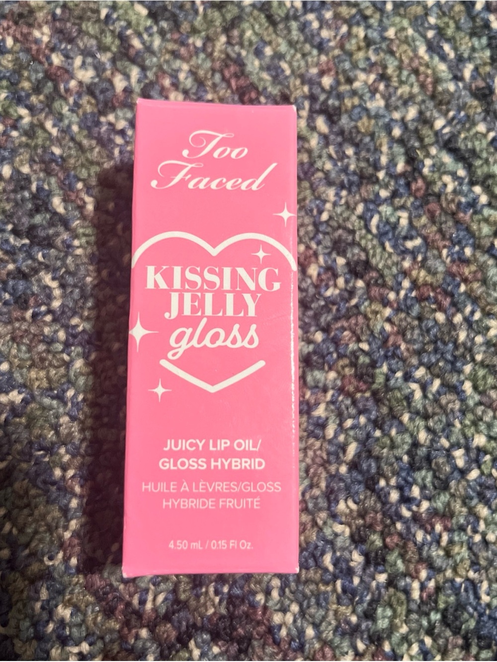 Too Faced Kissing Jelly Gloss - Bright Pink Juicy Lip Oil